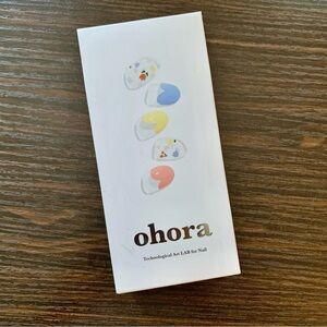 Ohora N Picnic ND-200 semi-cured gel nail strips – pastel heart & confetti mani